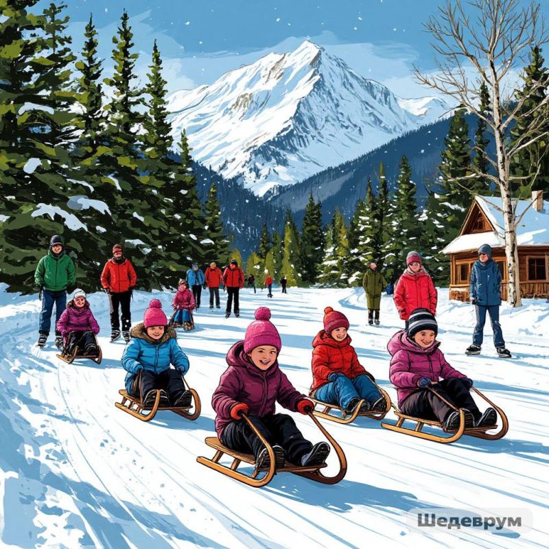 10 января отмечается ДЕНЬ ЗИМНИХ САНОК