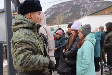 Возле священной горы Хугтэй Хан на окраине Кяхтинского района открылся мемориал «Память»